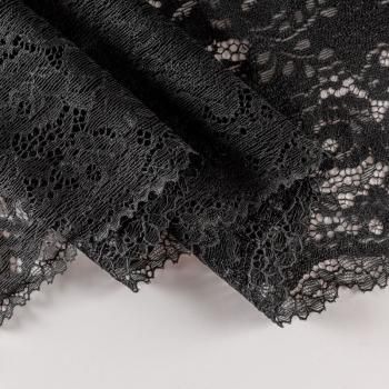Кружево эластичное 170 мм Ф01-0289 черный