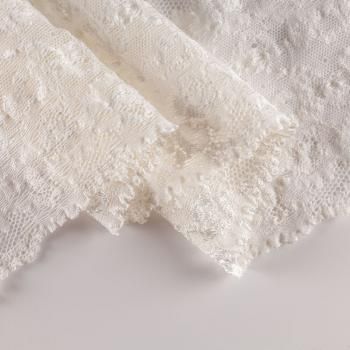 Кружево эластичное 110 мм Ф01-0294 белый
