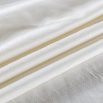 Лен-вискоза 035-00805 сливочный однотонный