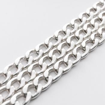 Цепь декоративная 8 мм металл 34-8-под темный никель