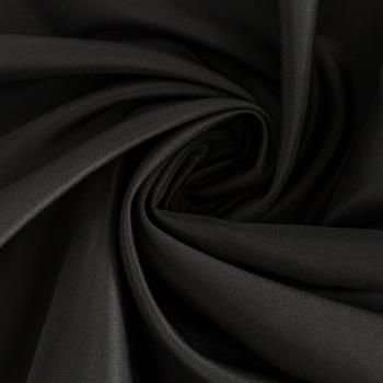 Ткань портьерная тафта h-295 см Т333-02-135 черный однотонный