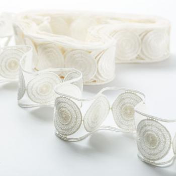 Кружево 60 мм 448933 молочный