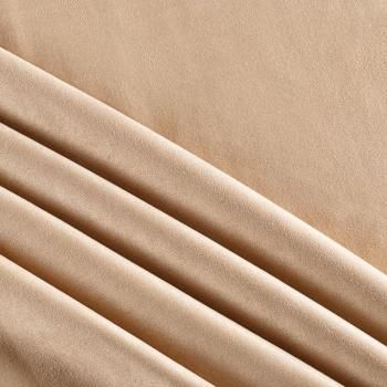 Замша искусственная 018-05648 светлый беж однотонный