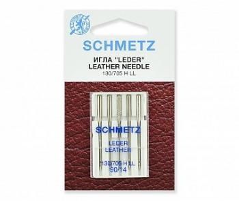 Иглы SCHMETZ для швейных машин № 90/14 для кожи 5 шт 0701188-90