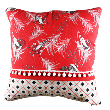 Наволочка 50х50 см декоративная на молнии 521322