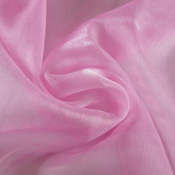 Органза 039-18841 холодный розовый однотонный