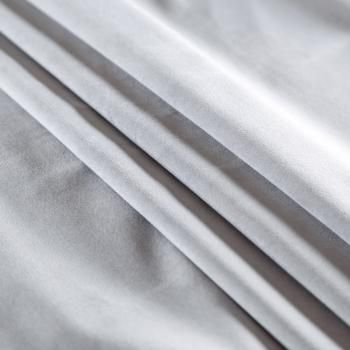 Ткань мебельная микровелюр 09-02-08953 серый однотонный