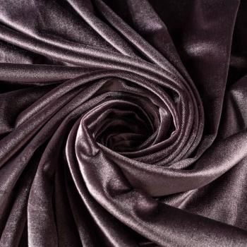 Бархат-лайкра К33-572 розовый антик однотонный