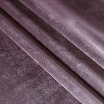 Ткань микровелюр 09-02-08942 лиловый однотонный