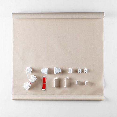 Штора рулонная PLAIN 60х150 см 6531267 бежевый