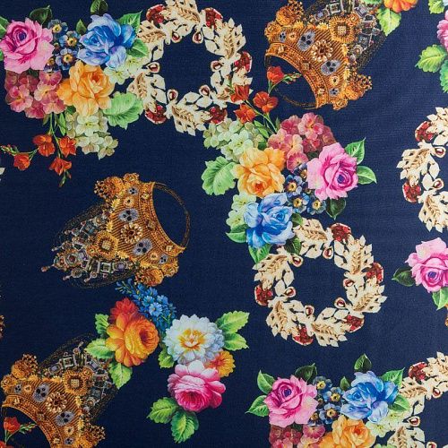 Неопрен 038-03706 темно-синий принтованный