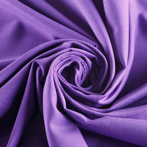 Вельвет 008-05948 лиловый однотонный