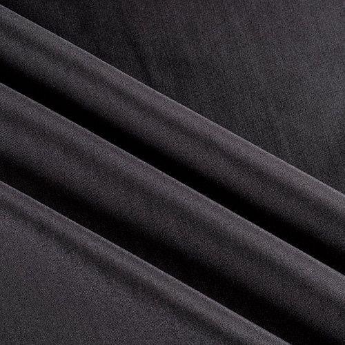 Ткань подкладочная карманная К27-128 черный однотонный