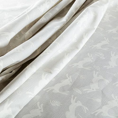 Ткань портьерная 19-02-03280 серебристый