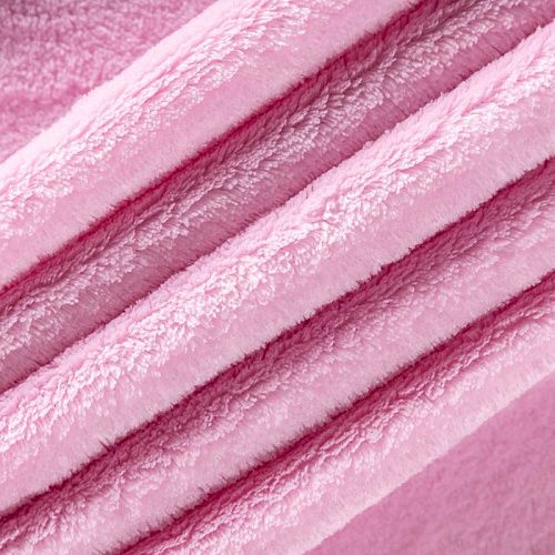 Мех искусственный 1020-341-037-0034 розовый однотонный