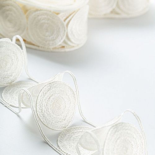 Кружево 60 мм 448933 молочный