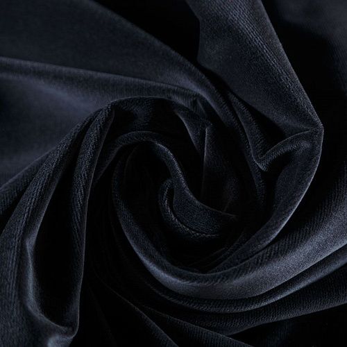 Бархат 002-06302 графитовый однотонный