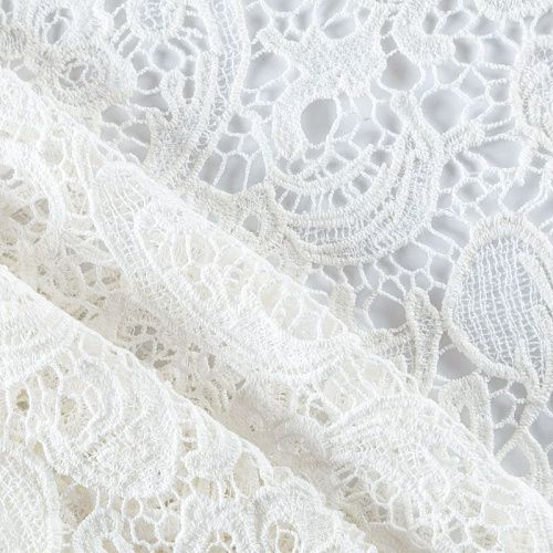Гипюр-макраме 012-08451 молочный