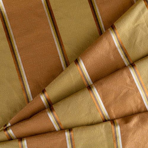 Ткань портьерная шелк Т154-02-109 золотистый