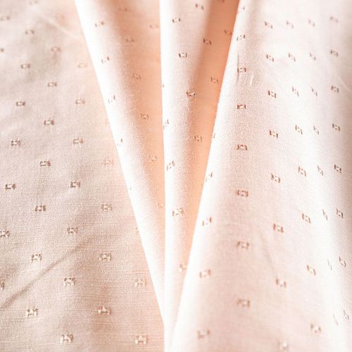 Ткань портьерная жаккард 02-02-03987 розовый румянец