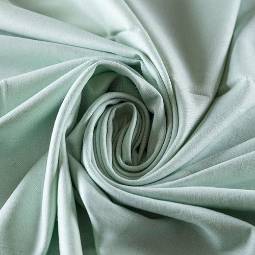 Кашемир 022-02795 разбеленный ментоловый однотонный