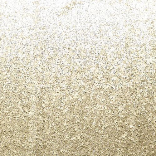 Пайетки на сетке 055-02843 светлое золото однотонный