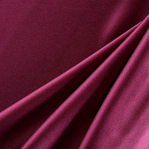 Кади креп-атлас 001-06633 пурпурная фиалка однотонный