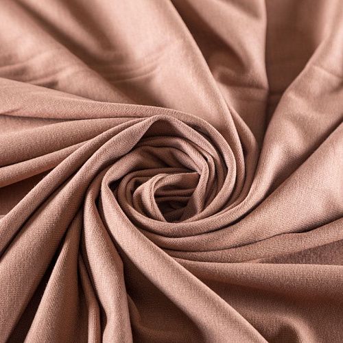 Джерси 014-03743 ореховый однотонный