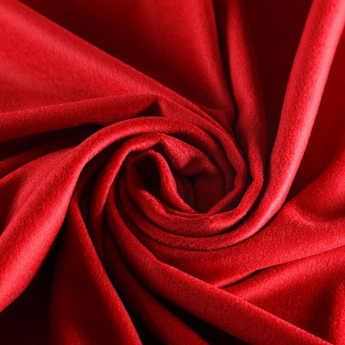 Кашемир 022-05902 красный однотонный