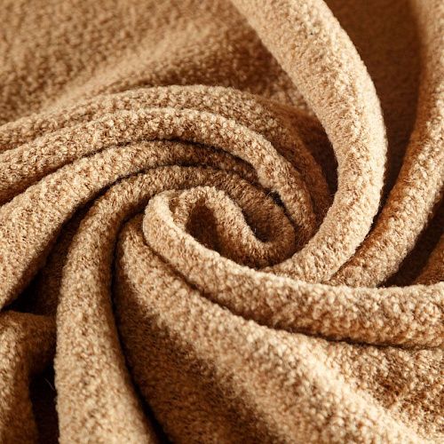 Букле 006-06207 бежевый однотонный