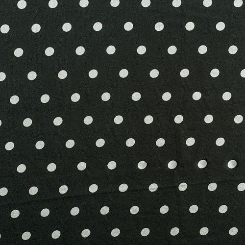 Креп 026-01548 темный хаки принтованный