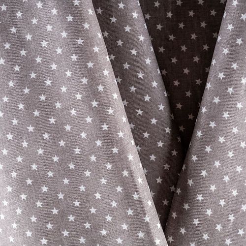 Бязь 007-00671 серо-бежевый принтованный