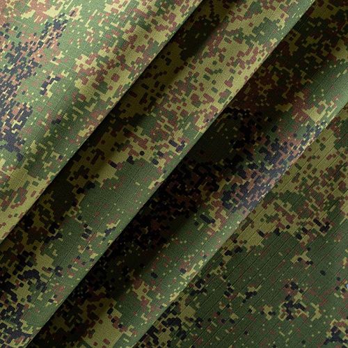 Коттон камуфлированный 020-01927 зеленый принтованный