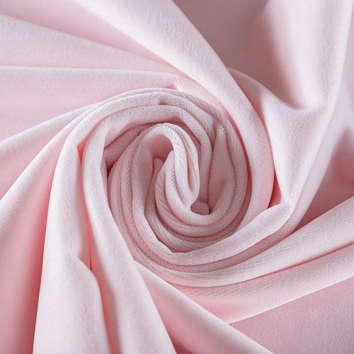 Бархат 002-06324 розовый зефир однотонный