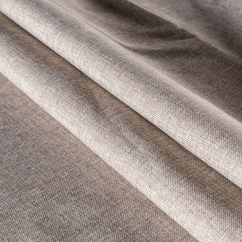 Ткань портьерная лен h-285 см 05-02-00247 песочный меланж