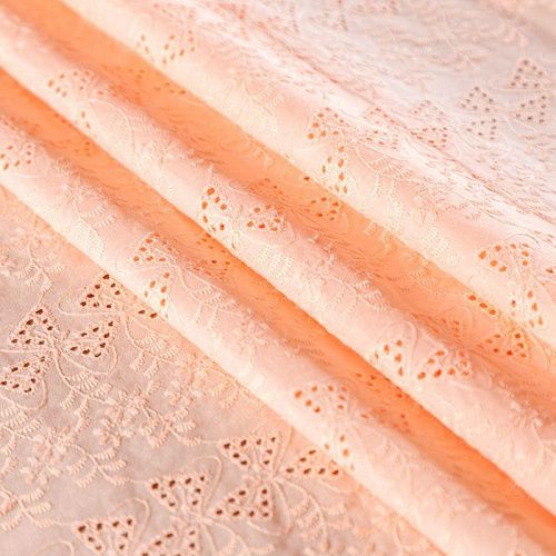 Шитье 067-08107 персиковый однотонный