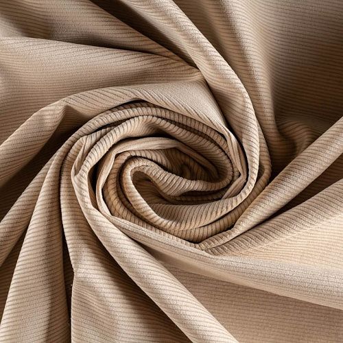 Вельвет К30-078 песочный однотонный