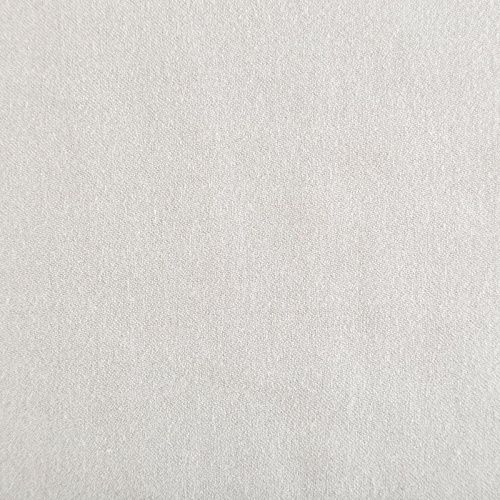 Шелк-штапель 069-06875 молочный однотонный