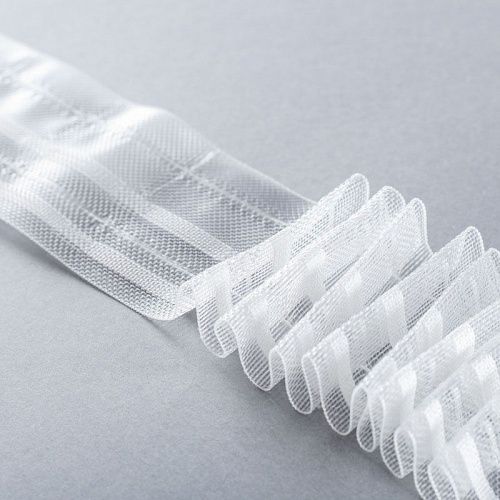 Лента драпировочная 60 мм 101-2701M регулируемая прозрачная