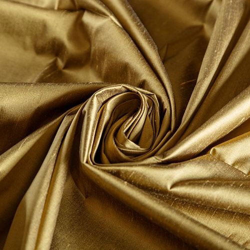 Дикий шелк 016-04902 золотистый однотонный