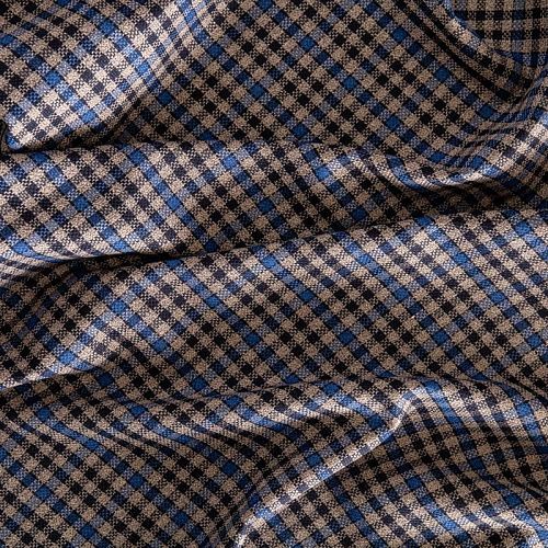 Ткань костюмная 1120-341-025-0039 серо-бежевый принтованный