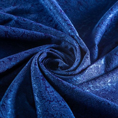 Жаккард 017-03555 королевский синий