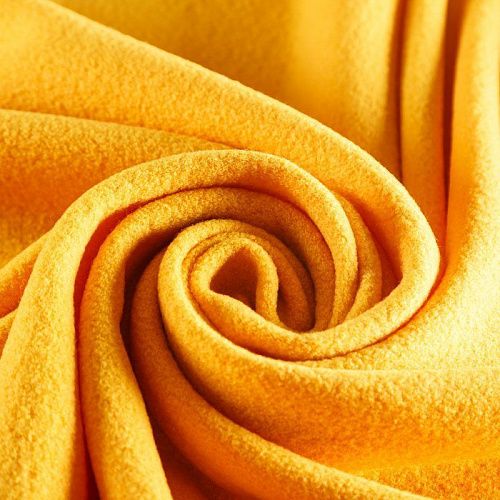 Букле 006-06412 ярко-желтый однотонный