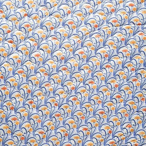 Ткань курточная 2-х сторонняя 033-03816 белый принтованный