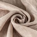 Тюль лен h-310 см Т391-01-122 натуральный бежевый однотонный