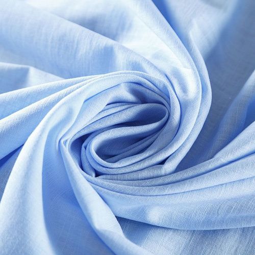 Лен натуральный 035-08577 лавандовый однотонный