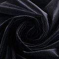 Бархат 002-06312 графитовый однотонный