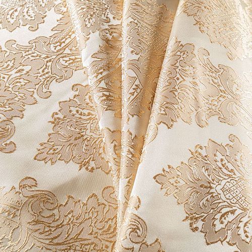 Ткань портьерная жаккард h-295 см 02-02-02142 золотистый