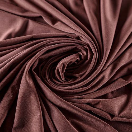 Лайкра "Кожа ангела" 005-07435 шоколадный однотонный