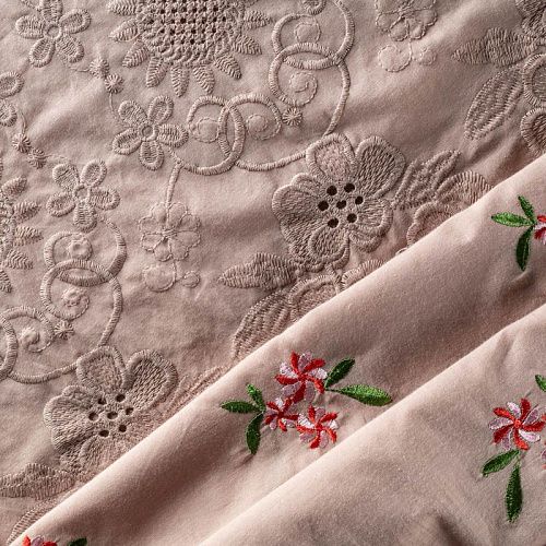 Шитье К33-226 какао с вышивкой